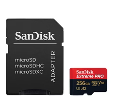 SanDisk Extreme PRO 256GB microSDXC UHS-I memory card