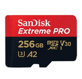 SanDisk Extreme PRO 256GB microSDXC UHS-I memory card